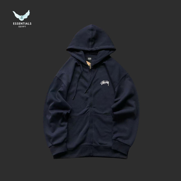 Stüssy Basic Zip Hoodie.