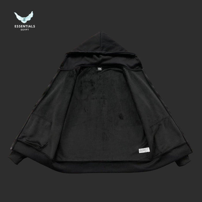 Stussy Locations Zip-Up hoodie