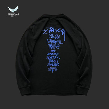 Stussy Tribe Stack Long Sleeve Sweatshirt