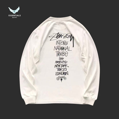 Stussy Tribe Stack Long Sleeve Sweatshirt