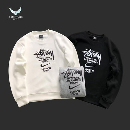 Stussy World Tour Crewneck Sweatshirt