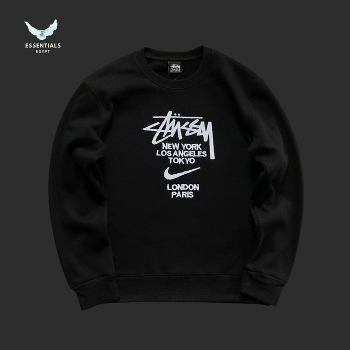Stussy World Tour Crewneck Sweatshirt