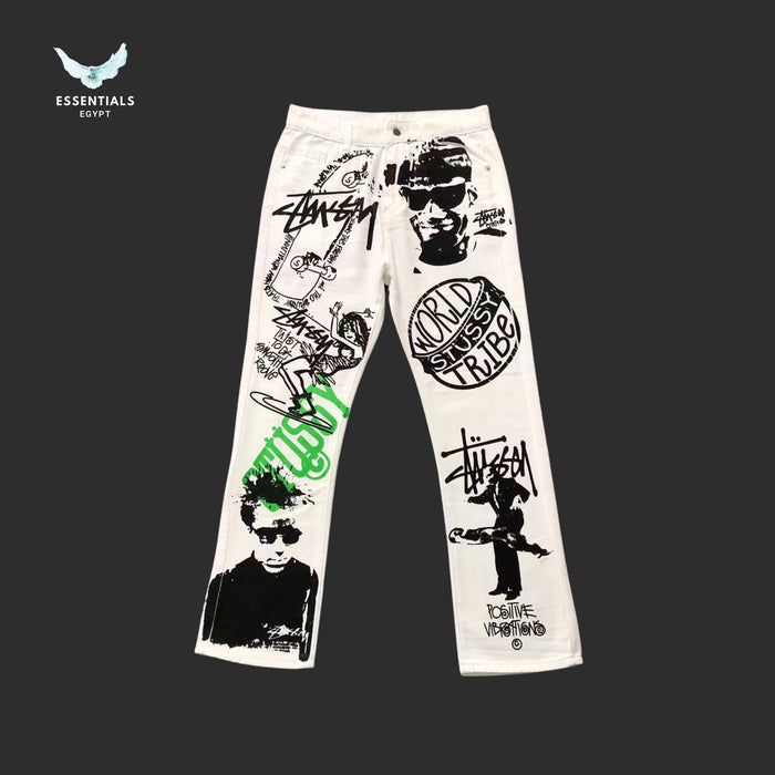 Stussy World Tour Tribe Canvas Pants