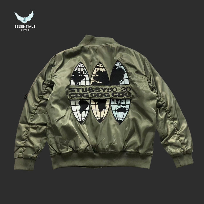 Stussy x Crossover MA1 Jacket