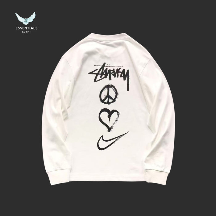 Stussy x Nike Peace Love Swoosh Sweatshirt