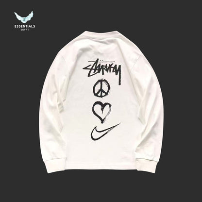 Stussy x Nike Peace Love Swoosh Sweatshirt