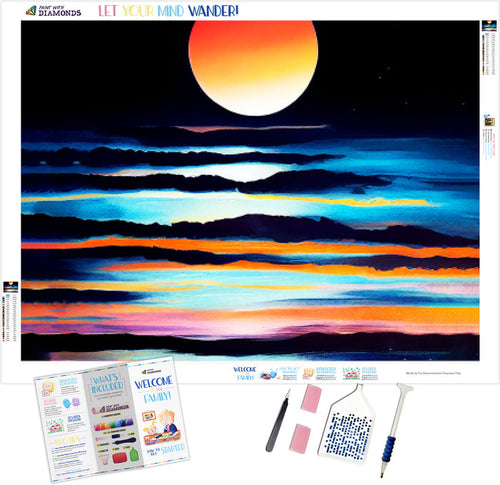 Sunset Moonlight