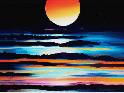 Sunset Moonlight