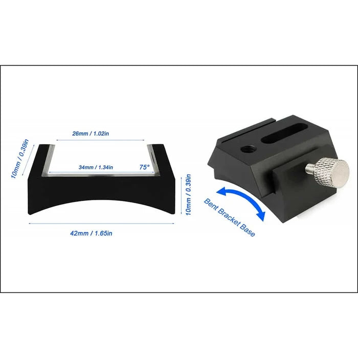SVBONY Metal Dovetail Base and Mounting Plate Set for Finder Scopes (F9176A) Svbony