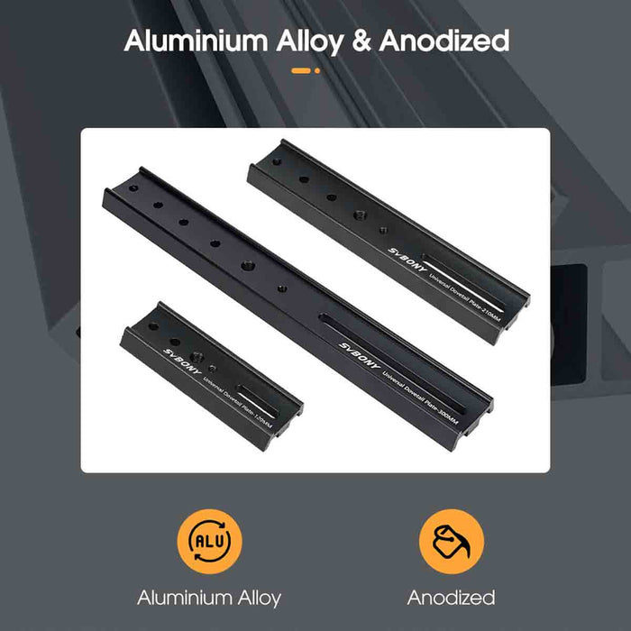 SVBONY SV219 Black Dovetail Mounting Plate Svbony