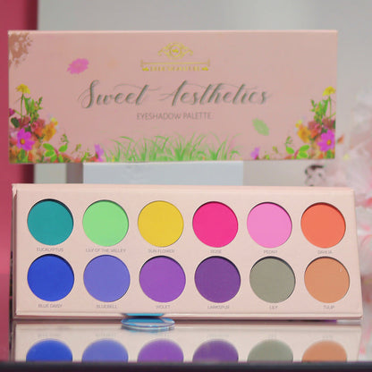 SWEET AESTHETICS ALL MATTE EYESHADOW PALETTE [NON MAGNETIC]