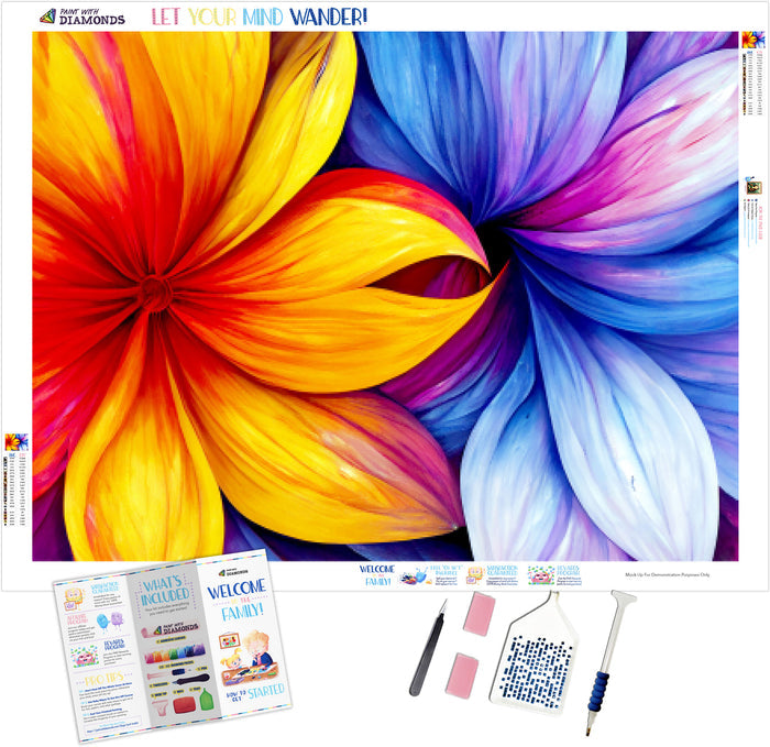 Swirling Flower Petals
