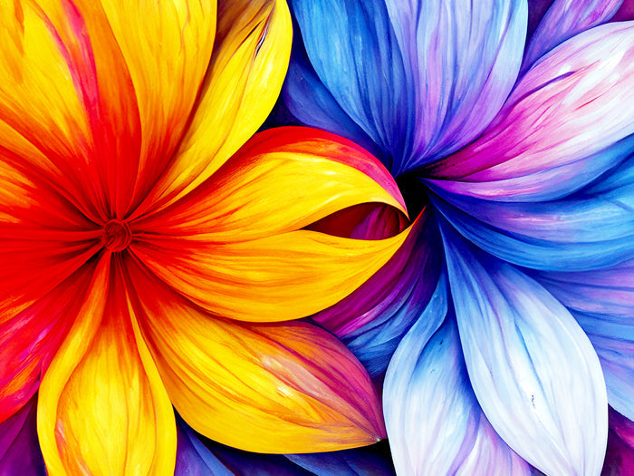 Swirling Flower Petals
