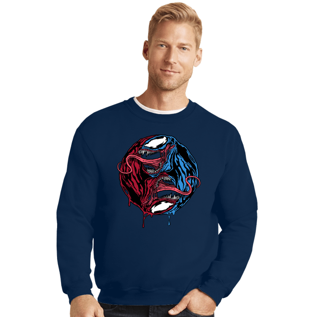 Crewneck Sweater, Unisex / Small / Navy