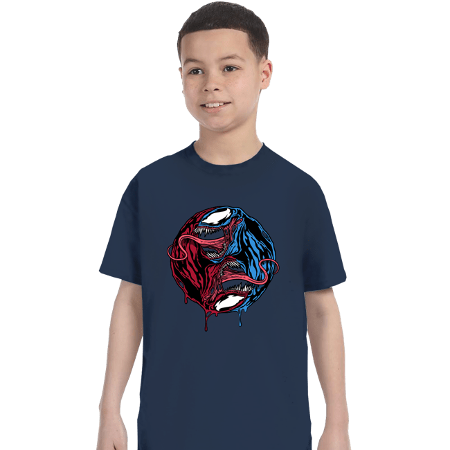 Daily_Deal_Shirts T-Shirts, Youth / XS / Navy Symbiopposites