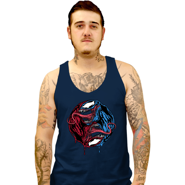 Tank Top, Unisex / Small / Navy
