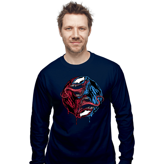 Long Sleeve Shirts, Unisex / Small / Navy