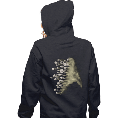 Zippered Hoodies, Unisex / Small / Dark Heather