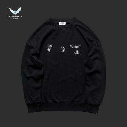 Off - White Symbols Logo Sweatshirt - ESSENTIALS EGYPT