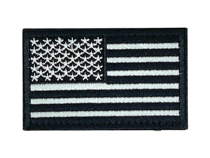 Tactical USA Flag Patch with Velcro Backing Red White and blue