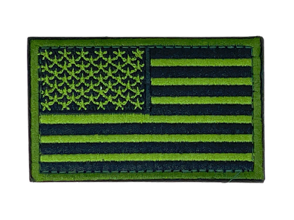 Tactical USA Flag Patch with Velcro Backing Red White and blue