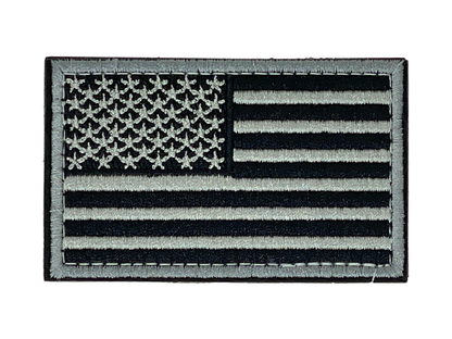 Tactical USA Flag Patch with Velcro Backing Red White and blue