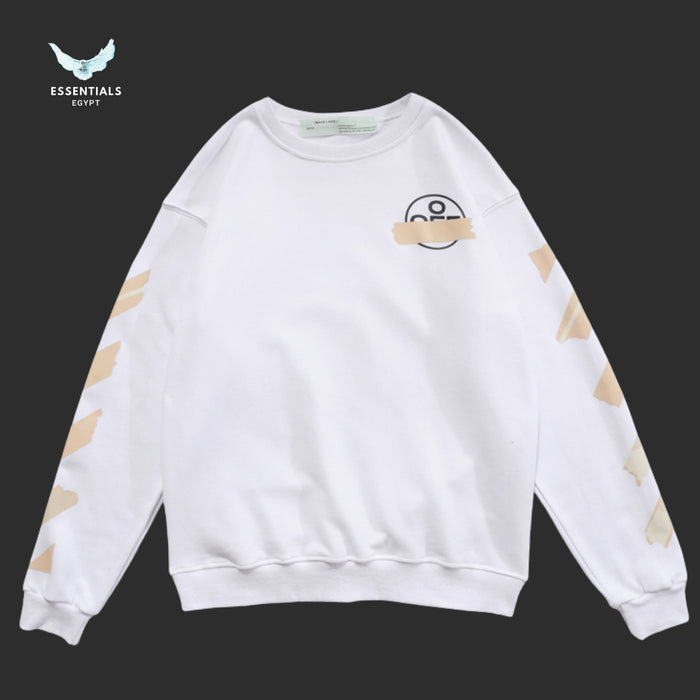 Off - White Tape Arrows Sweatshirt - ESSENTIALS EGYPT