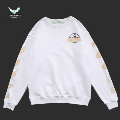 Off - White Tape Arrows Sweatshirt - ESSENTIALS EGYPT