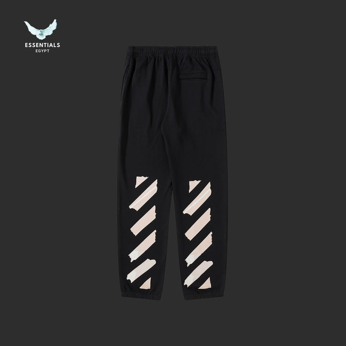 Off-White Tape Logo Diagonal Sweatpants