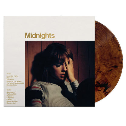 TAYLOR SWIFT: MIDNIGHTS VINYL LP - MAHOGANY