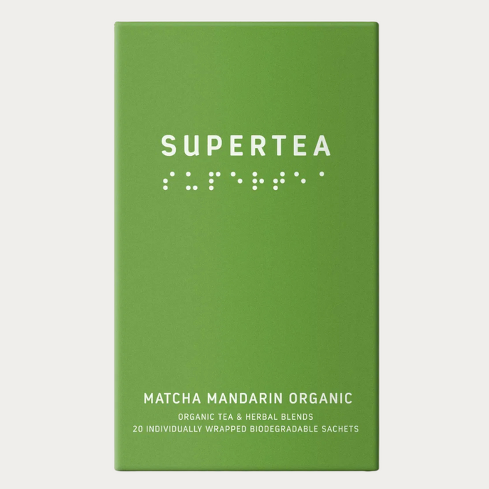 Teministeriet -  Supertea - Matcha Mandarin - Økologisk