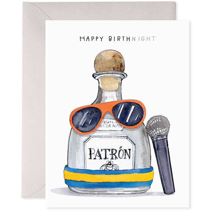 Tequila Birthday Card
