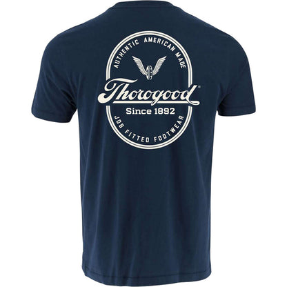 Thorogood Men's American Short Sleeve Pocket T-Shirt USA Made T-Shirts Thorogood Dark Sapphire 2XL Reg