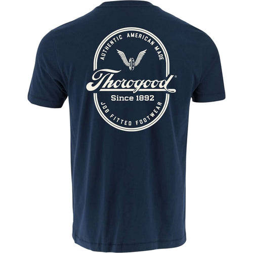 Thorogood Men's American Short Sleeve Pocket T-Shirt USA Made T-Shirts Thorogood Dark Sapphire 2XL Reg