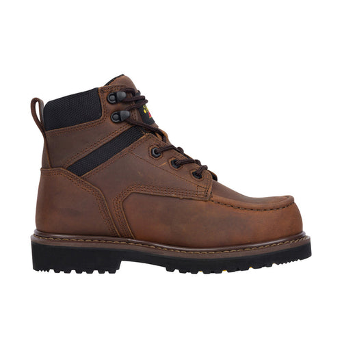 Thorogood Men's Jobsite Series 6" Moc Toe Comp Toe Work Boot Work Boots Thorogood Crazy Horse 10 2E