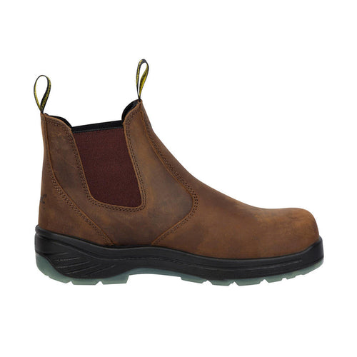 Thorogood Men's Thoro-Flex Series 6"Quick Release Pull On Comp Toe Work Boot Work Boots Thorogood Trail Crazyhorse 10 M
