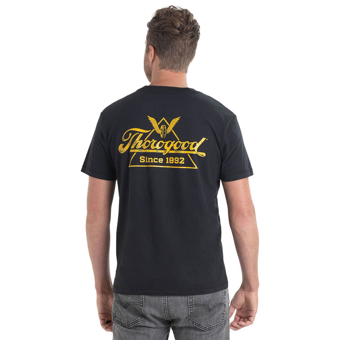Thorogood Men's Vintage Classic Logo Short Sleeve T-Shirt T-Shirts Thorogood Black 2XL Reg