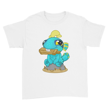 Tiny Fin - Kids Youth T-Shirt White