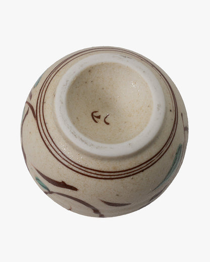 Tokkuri, Ichiyama, Hand-Painted Akae Floral