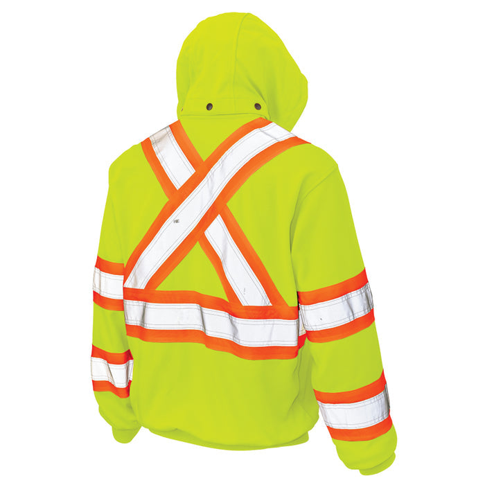 Tough Duck Men's Fleece Unlined Safety Hoodie Sweatshirts & Hoodies Tough Duck