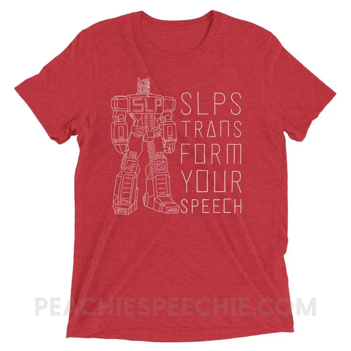 Red Triblend / XS