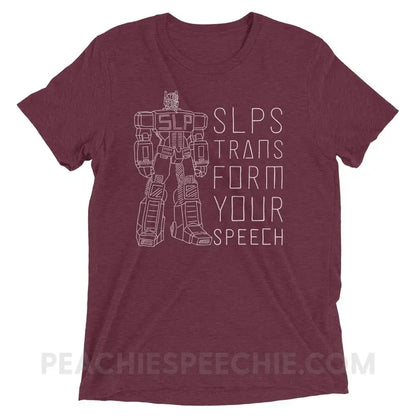 Maroon Triblend / XS
