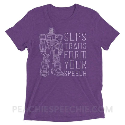 Purple Triblend / XS