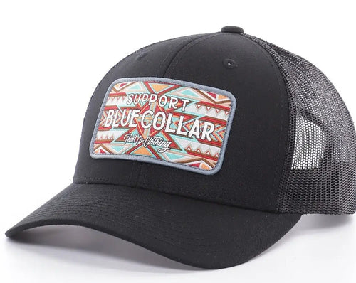 Troll Co. Fortify "Support Blue Collar" Patch Hat Hats & Caps Troll Co. Mojo OS