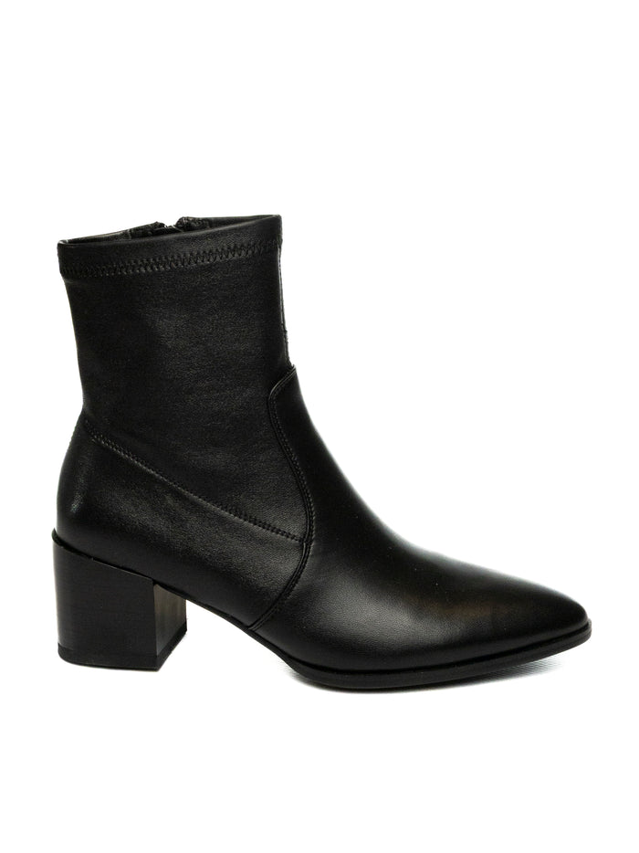 UMA PARKER NEW YORK Tronchetto pelle nero 617 NAPPA-NERO