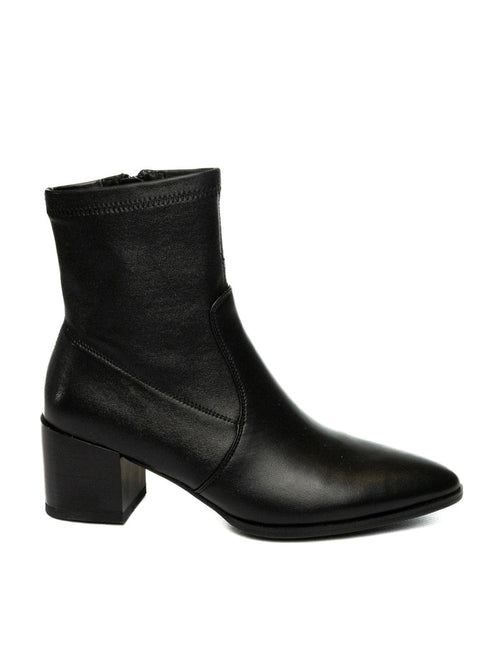 UMA PARKER NEW YORK Tronchetto pelle nero 617 NAPPA-NERO