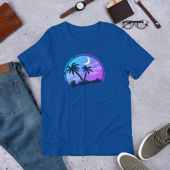 Tropical Night Unisex T-Shirt - Billyforce Shop