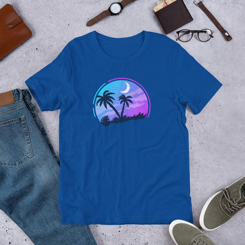 Tropical Night Unisex T-Shirt - Billyforce Shop