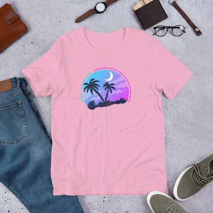 Tropical Night Unisex T-Shirt - Billyforce Shop