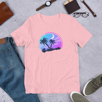 Tropical Night Unisex T-Shirt - Billyforce Shop